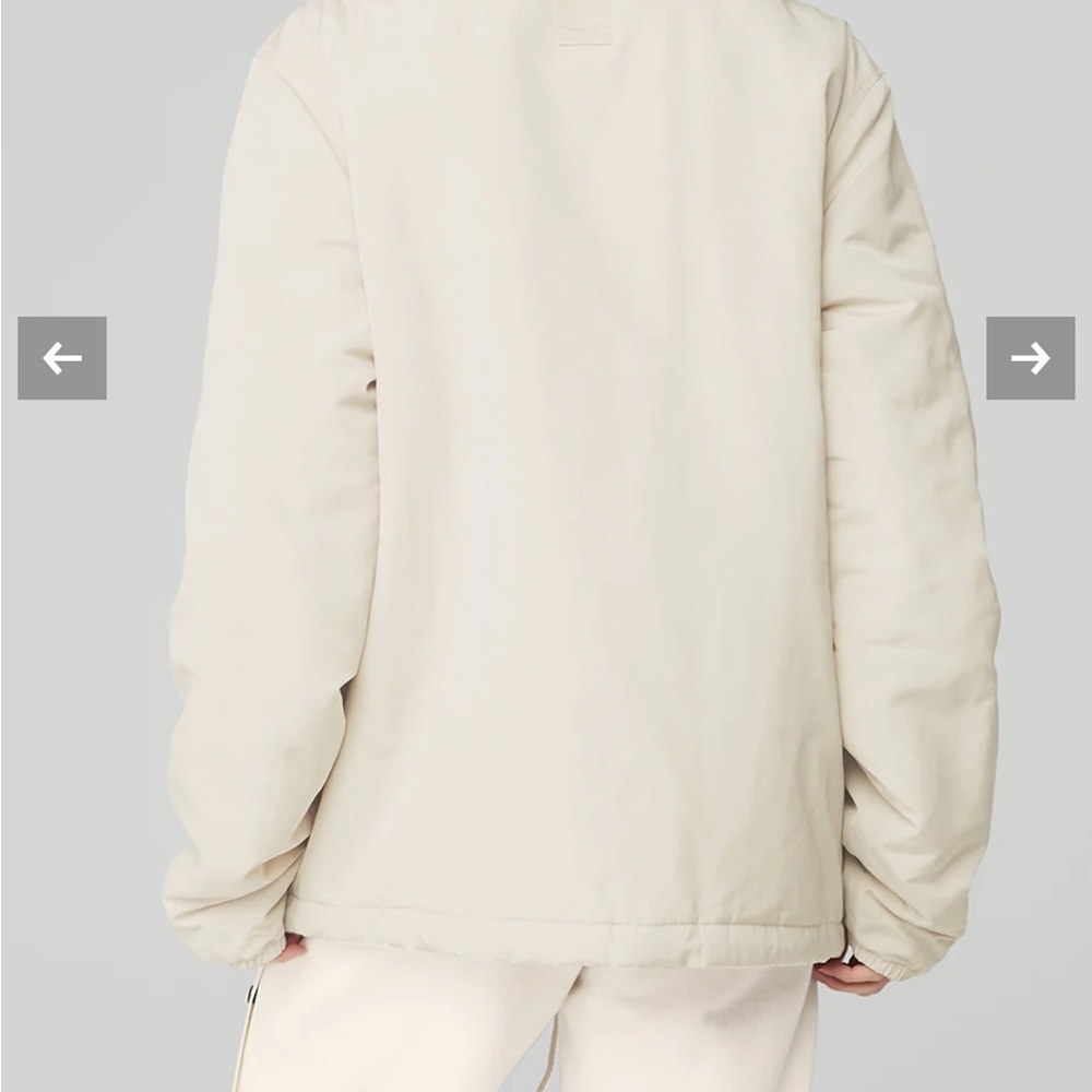 EUC alo yoga - Legend Jacket - color: bone - size XS - Picture 5 of 9